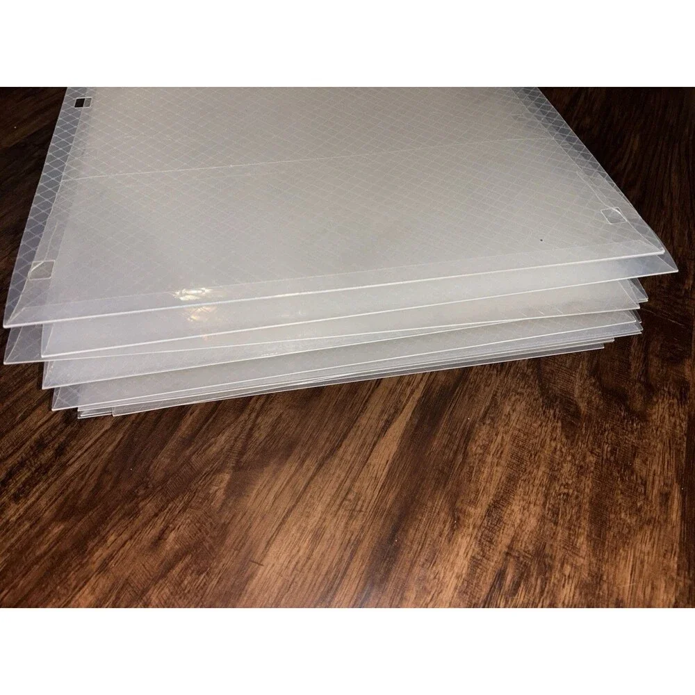 Used 12 Piece Stackable Shoe Storage Box Plastic Sneaker Display Case Organizer